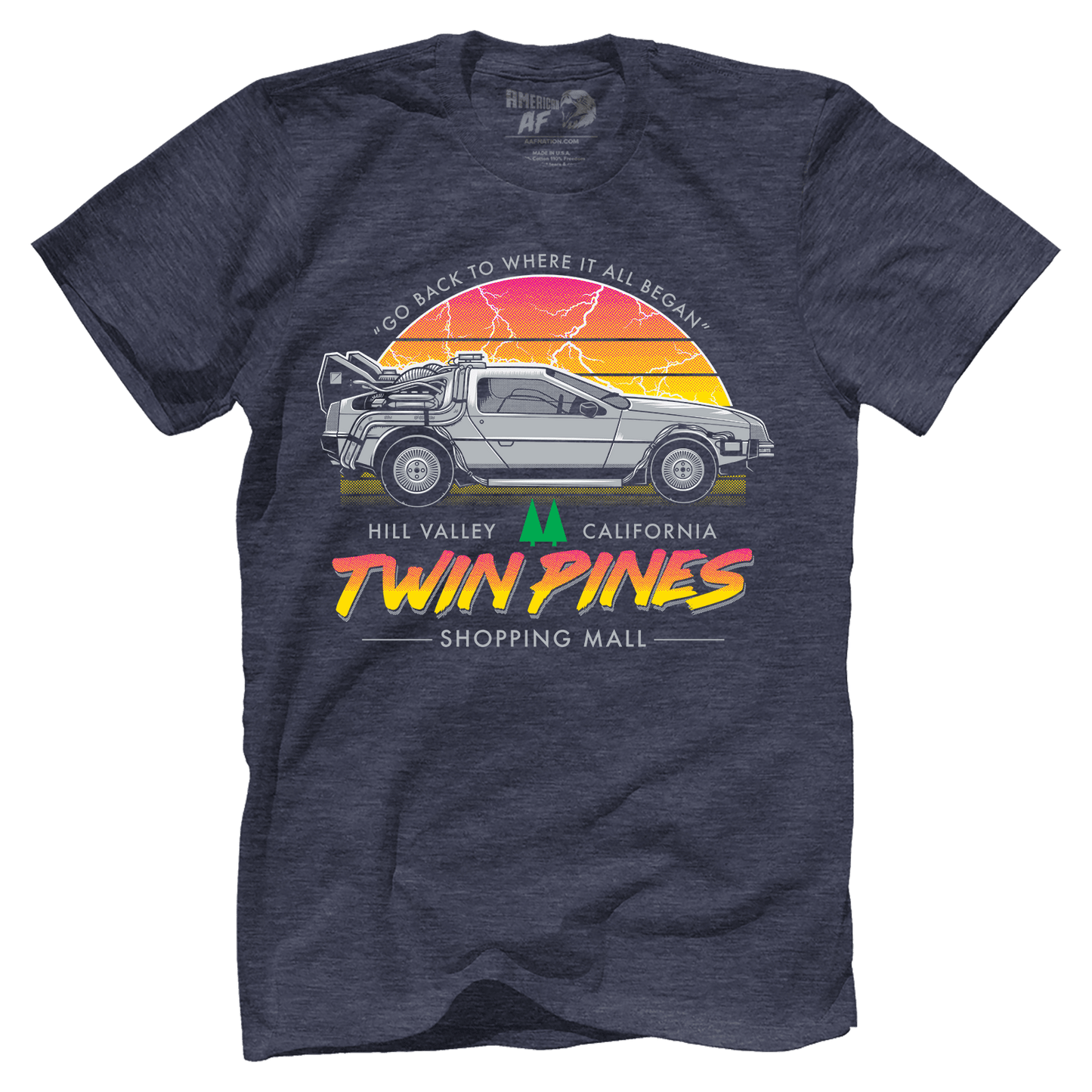 T-shirt Premium Mens Triblend Shirt / Vintage Navy / S Twin Pines