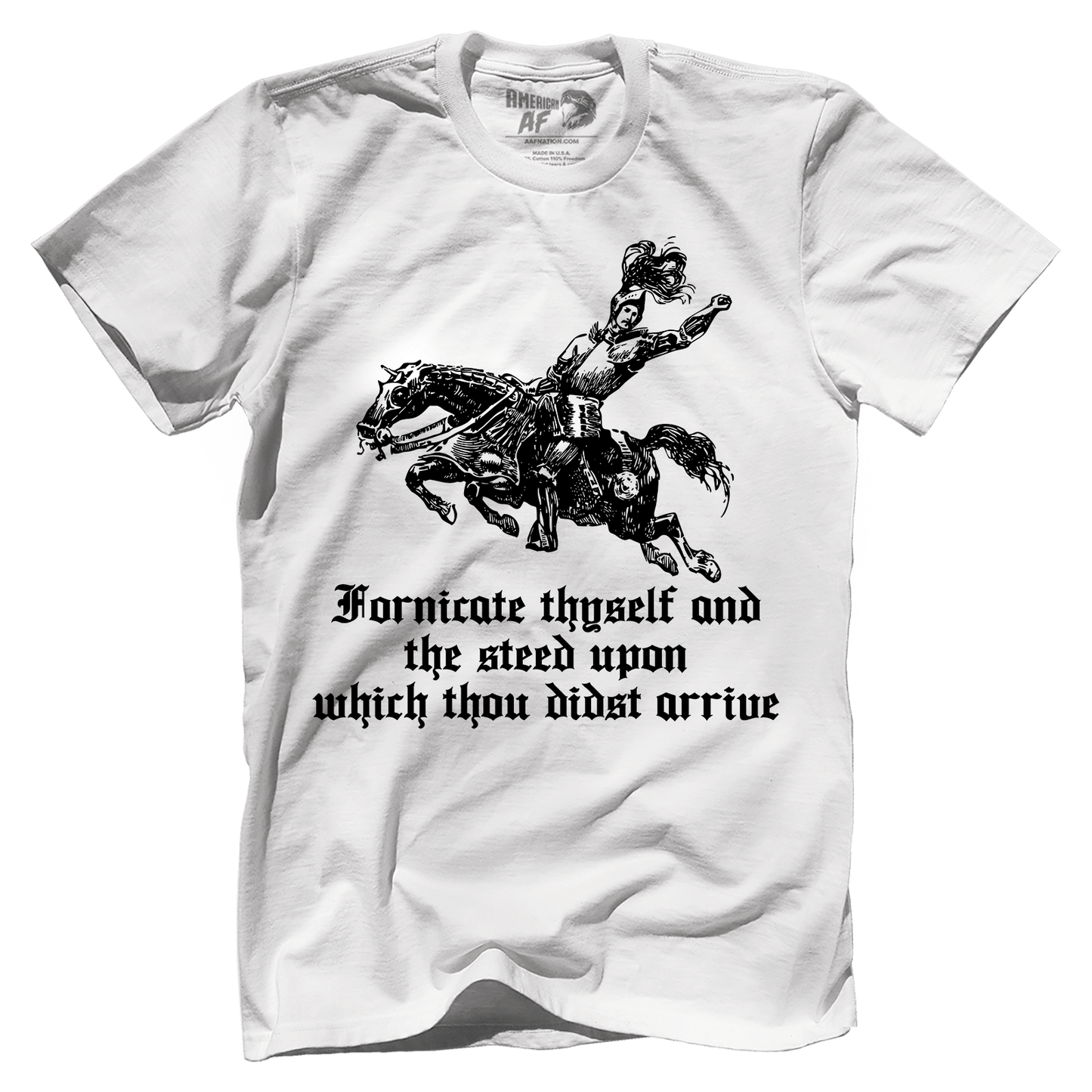 T-shirt Fornicate Thyself