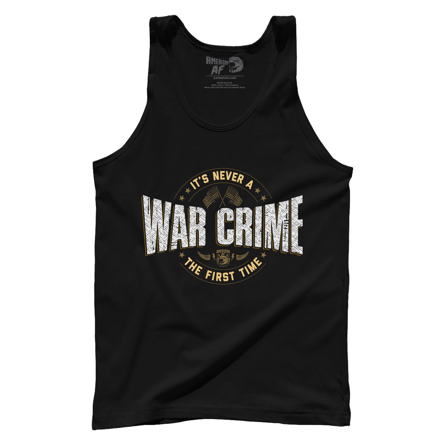NEVER A WAR CRIME Tank Top