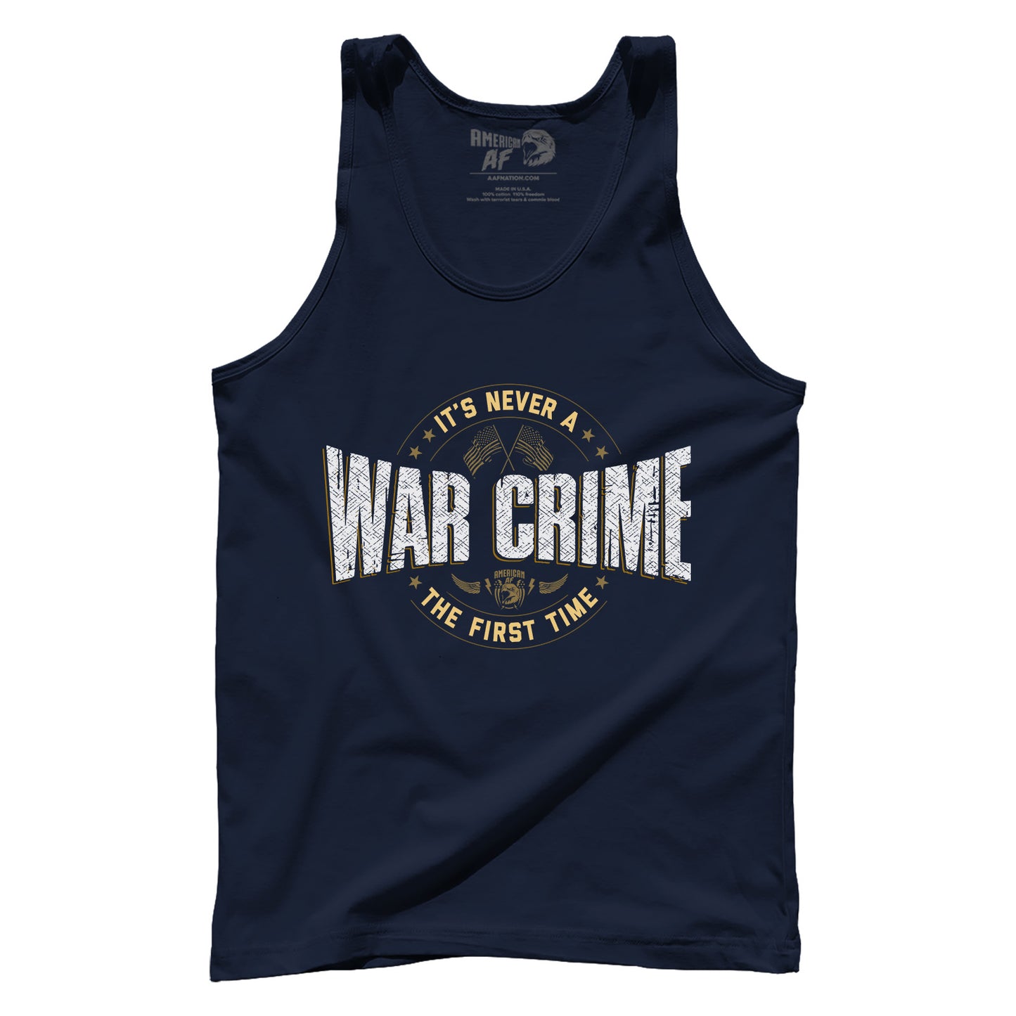 NEVER A WAR CRIME Tank Top