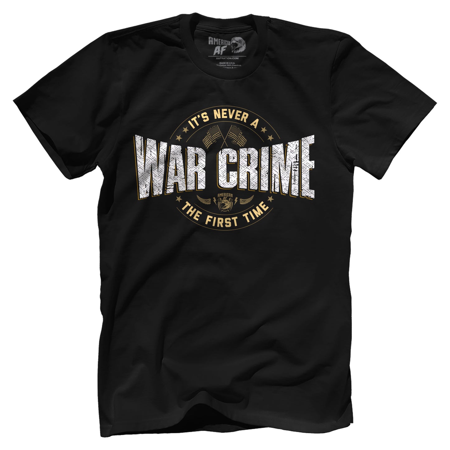 NEVER A WAR CRIME