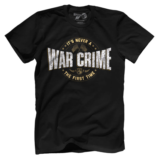 NEVER A WAR CRIME