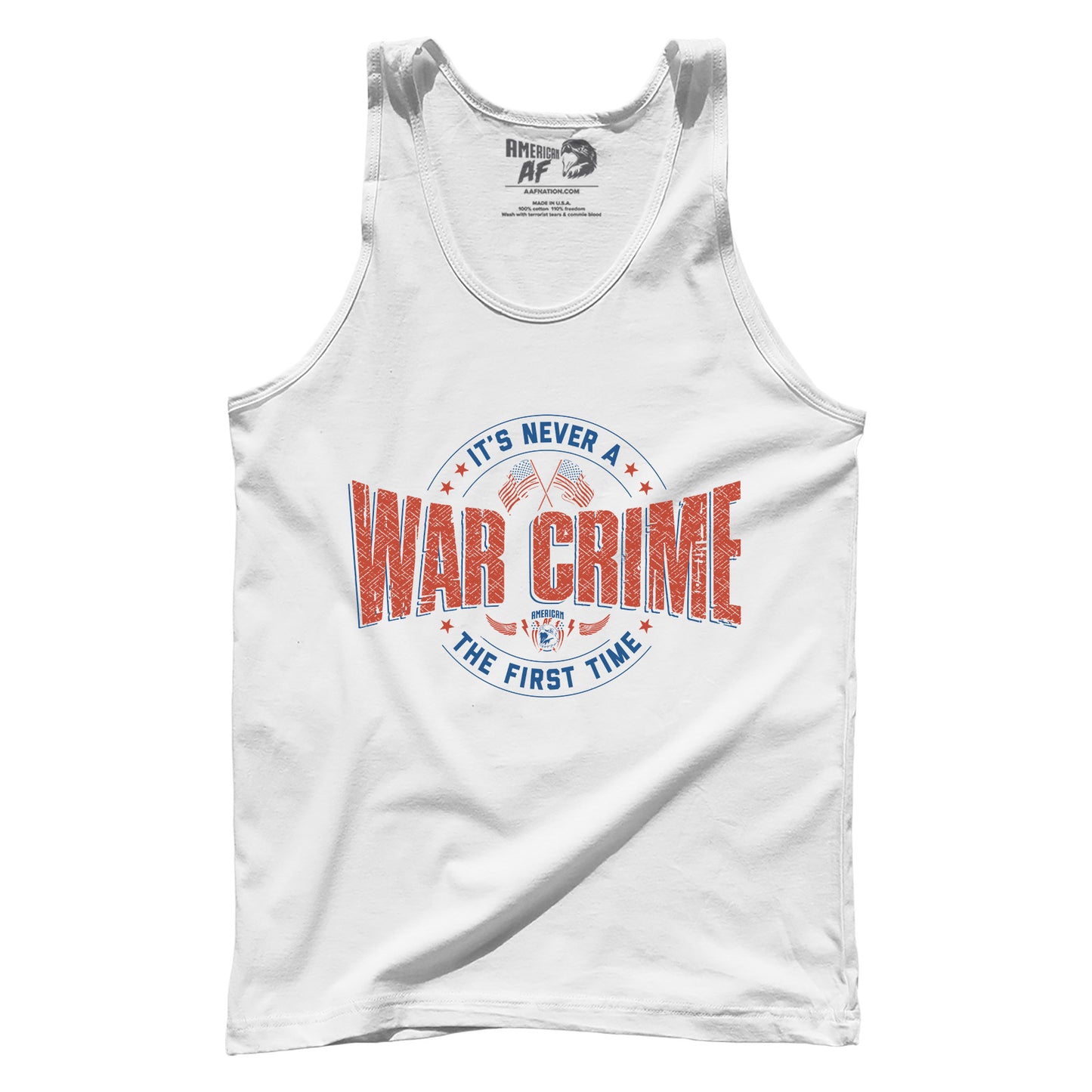 NEVER A WAR CRIME Tank Top