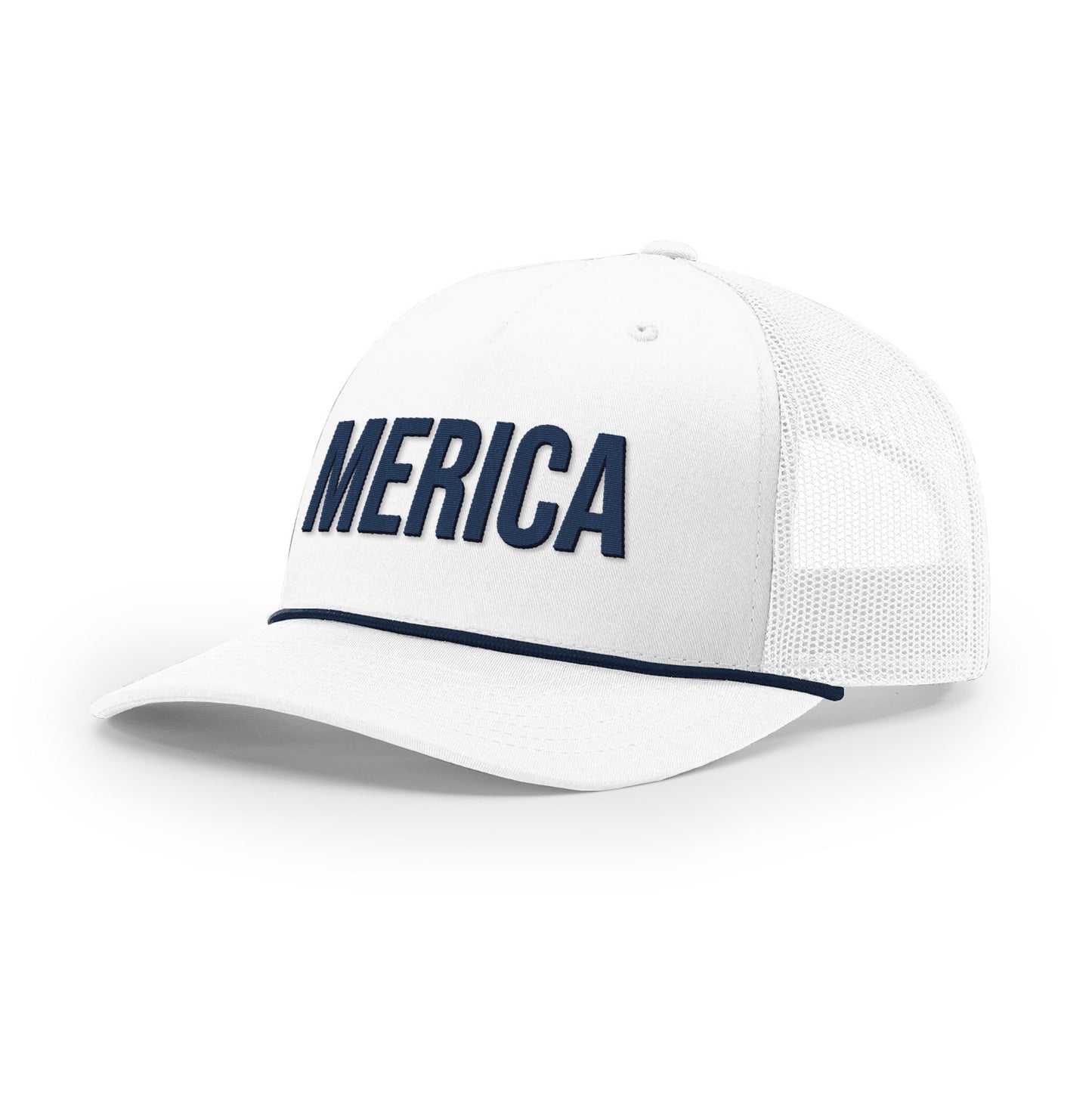 MERICA Rope Trucker Hat