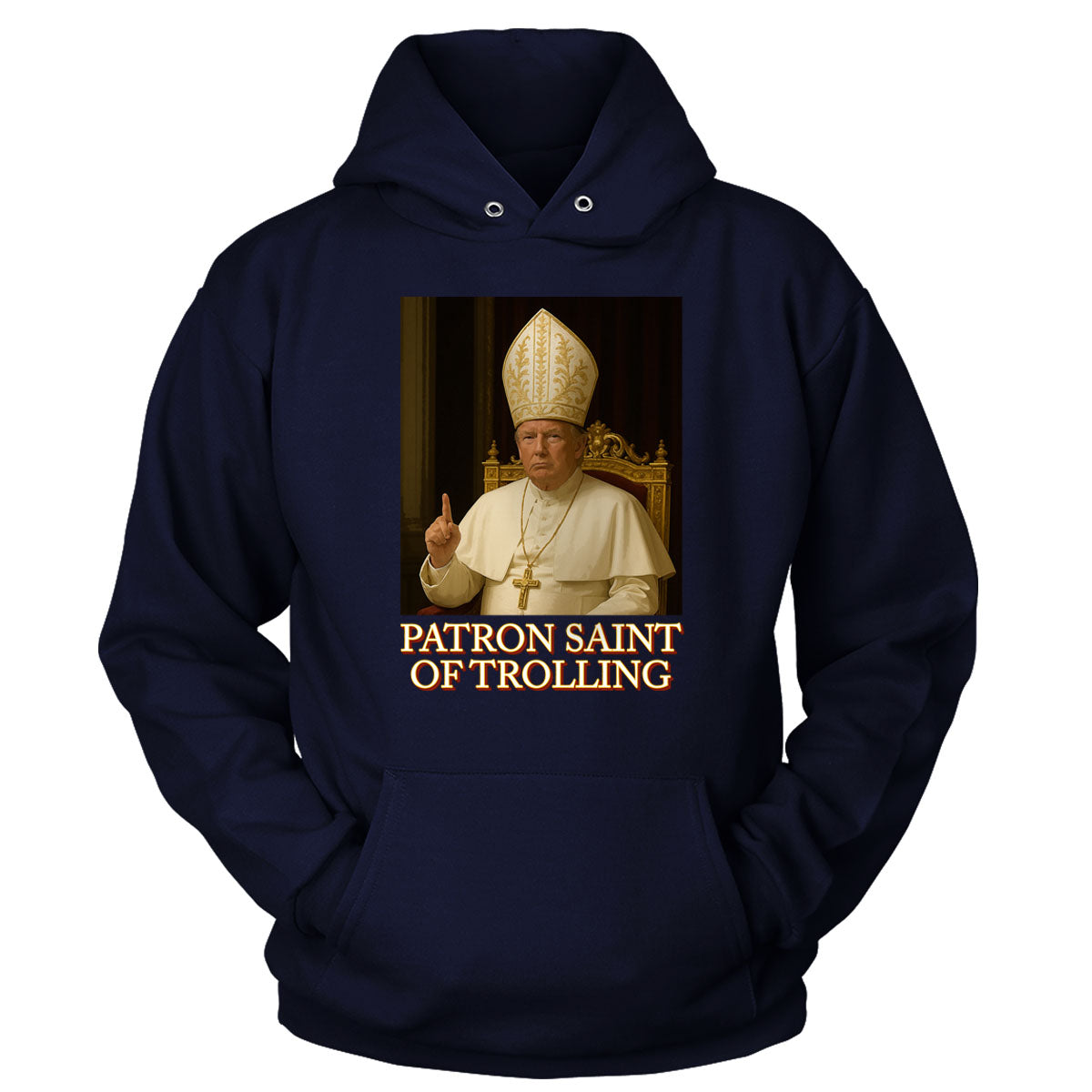 Patron Saint of Trolling V2 Hoodie