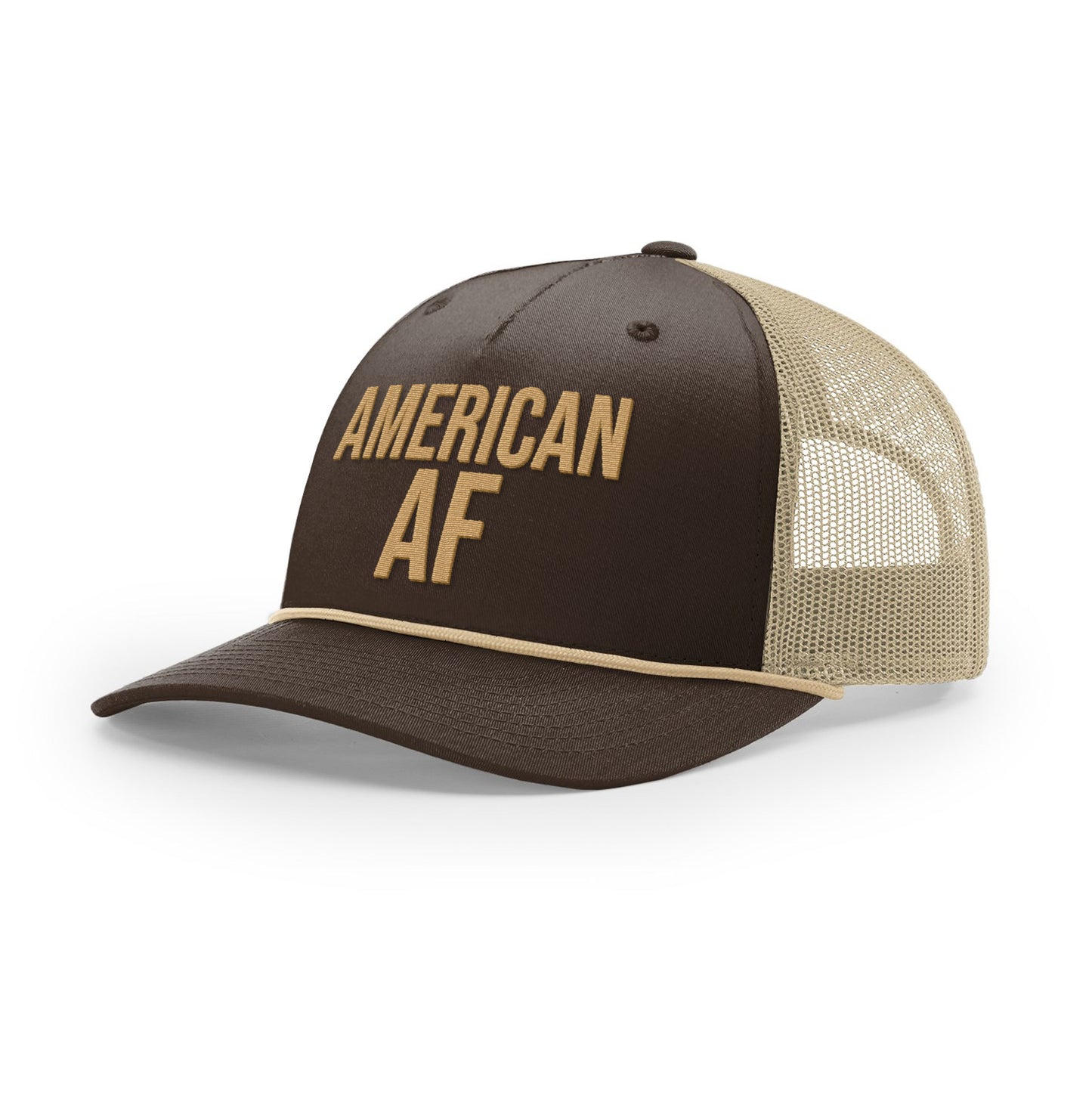American AF Rope Trucker Hat