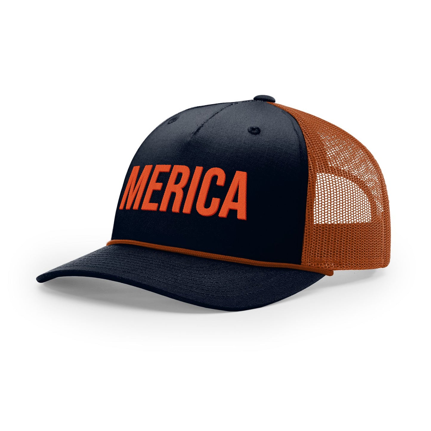 MERICA Rope Trucker Hat