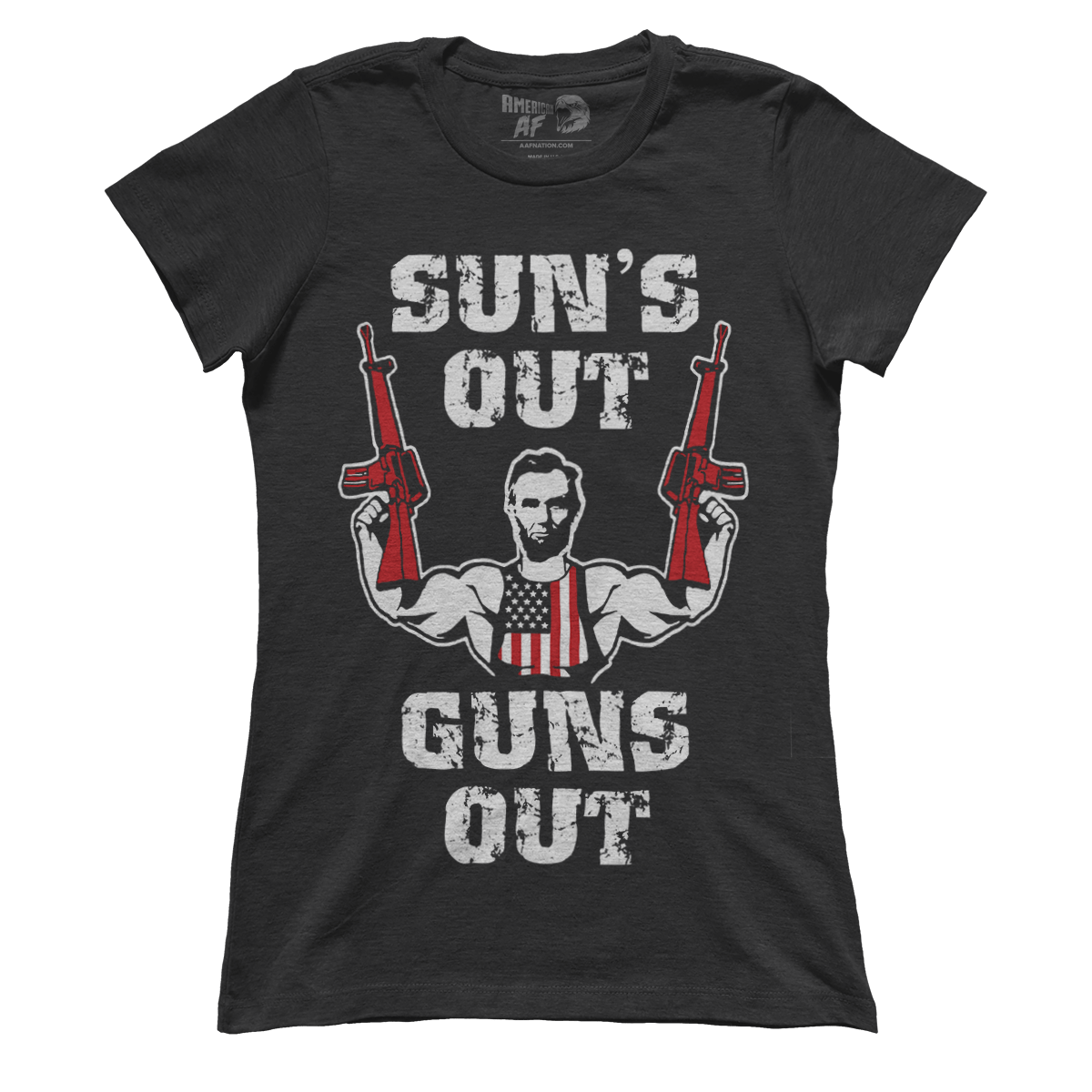 T-shirt Suns Out Guns Out (Ladies)
