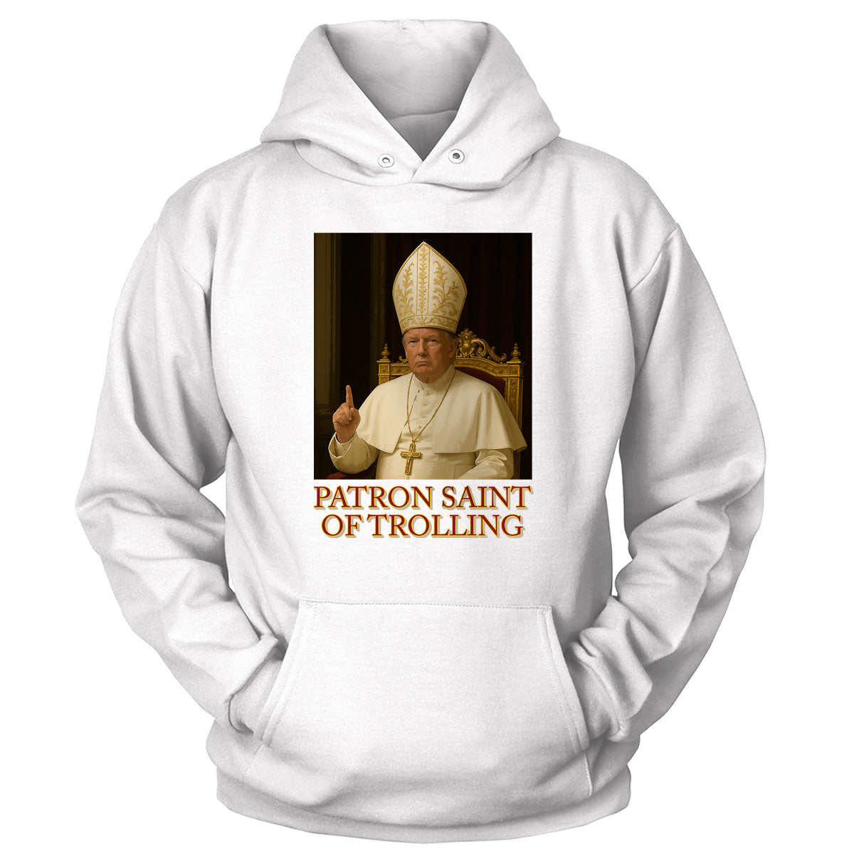 Patron Saint of Trolling V2 Hoodie