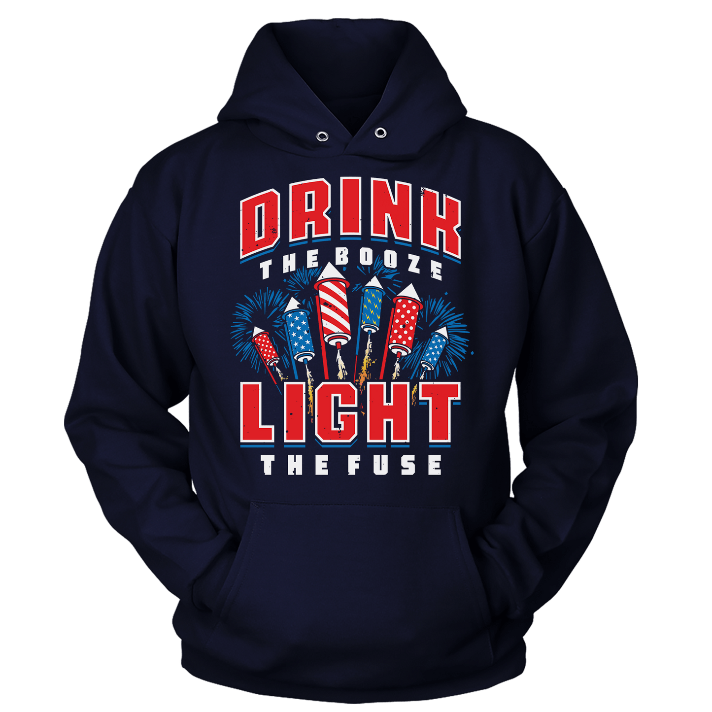 T-shirt Premium Soft Hoodie / True Navy / XS Drink Light (Ladies)