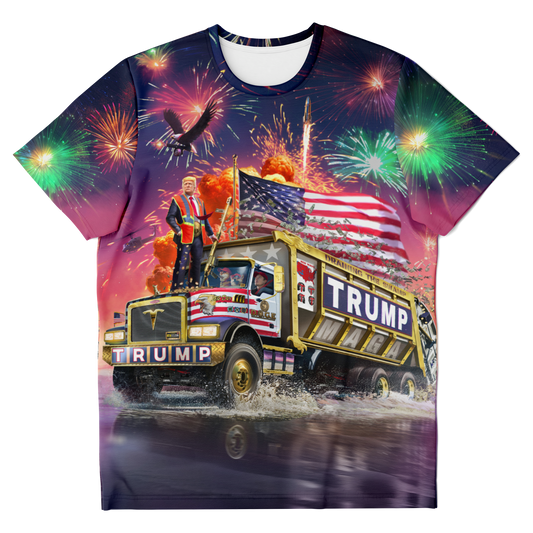 Trump Tank 2025 DOGE AOP - T SHIRT