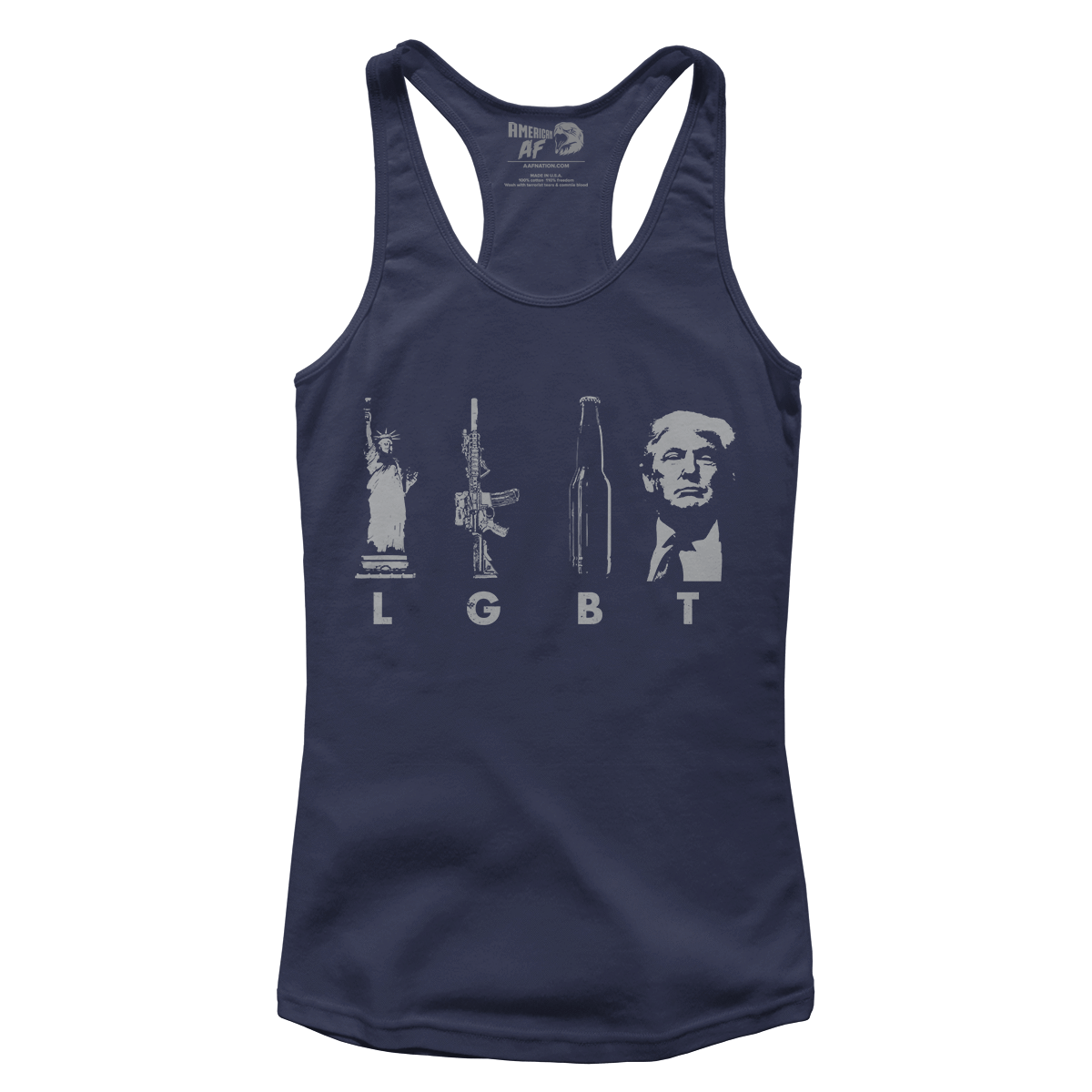 LGBT(rump) Racerback Tank Top