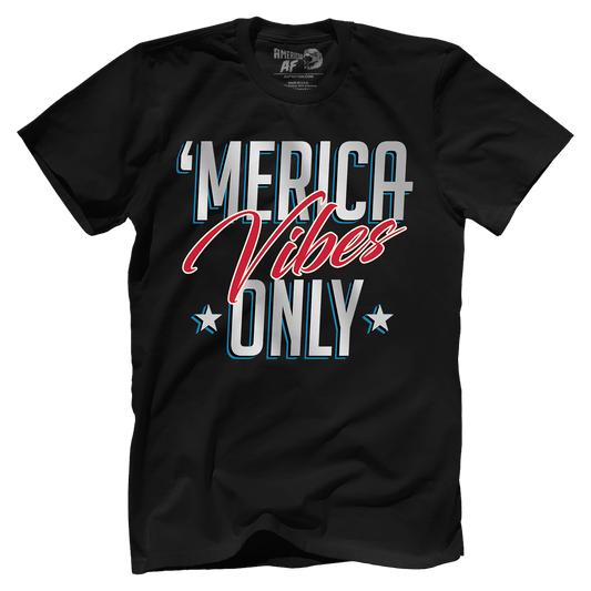 T-shirt Premium Mens Shirt / Black / XS Merica Vibes Only