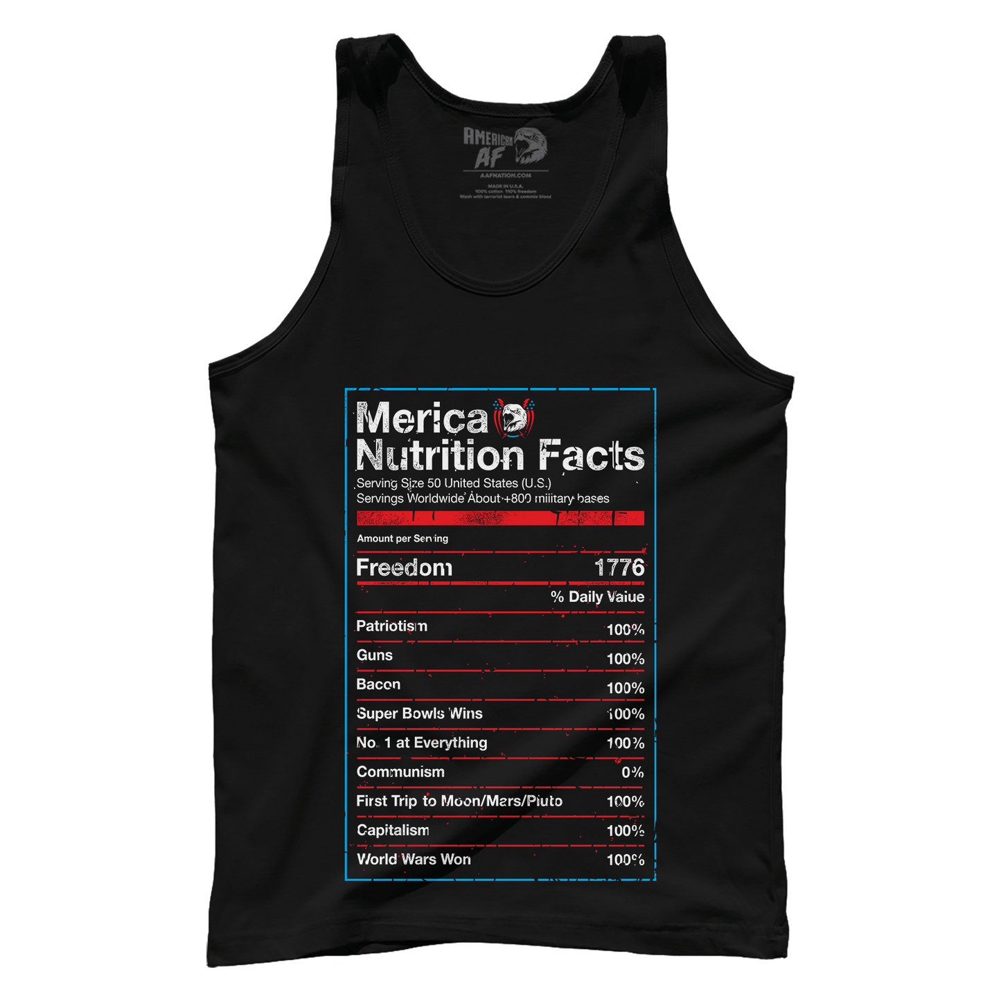 T-shirt Premium Mens Tank / Black / XS Merican Ingredients