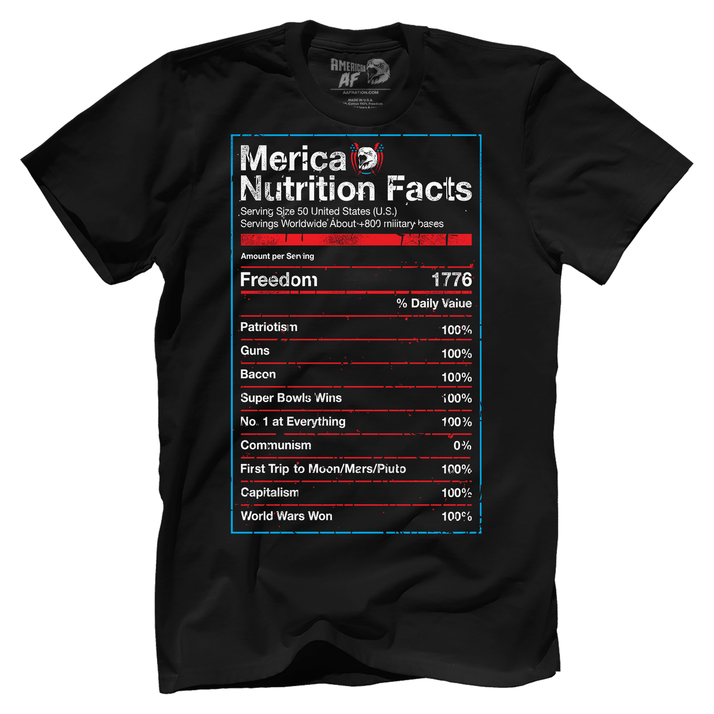 T-shirt Premium Mens Shirt / Black / XS Merican Ingredients