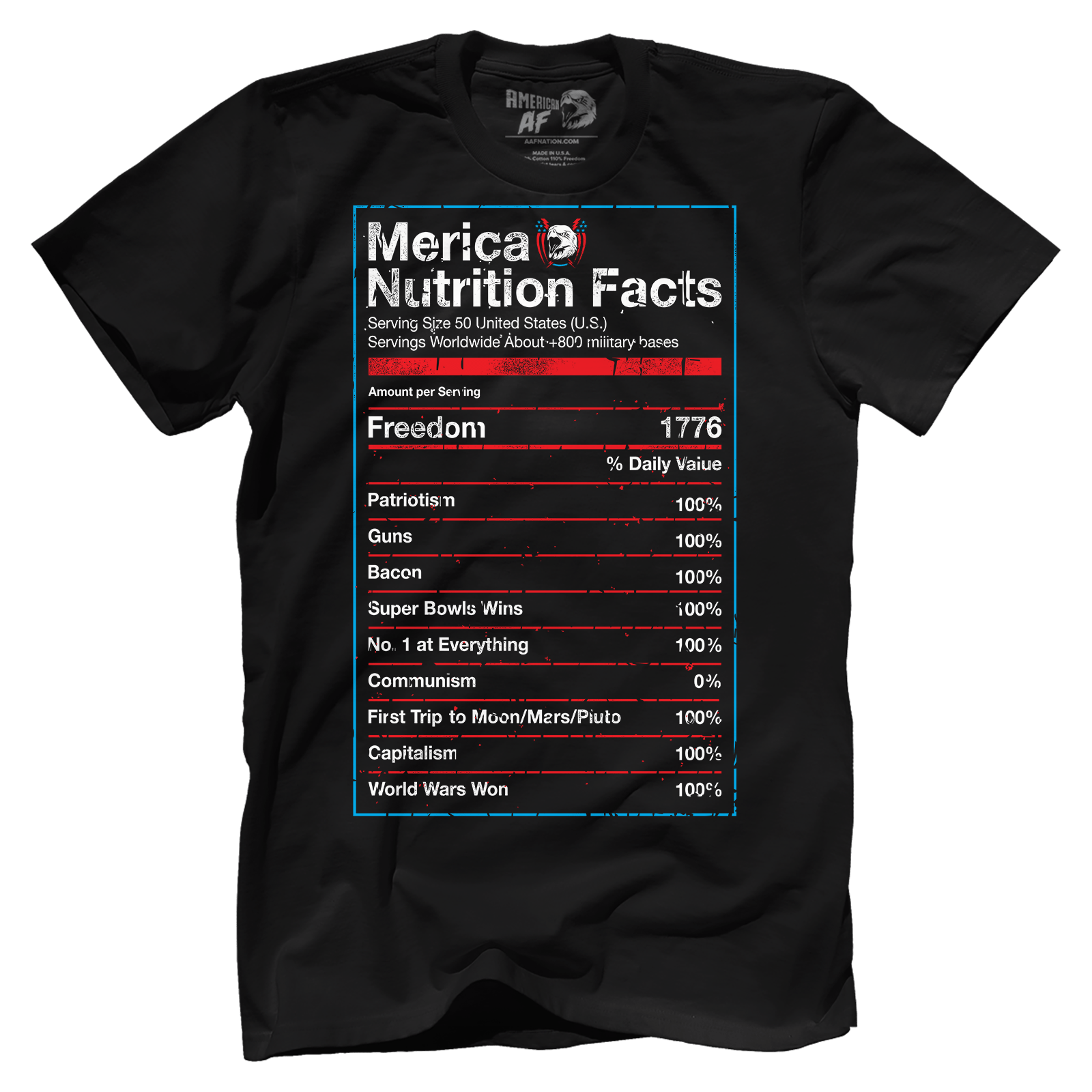 T-shirt Premium Mens Shirt / Black / XS Merican Ingredients