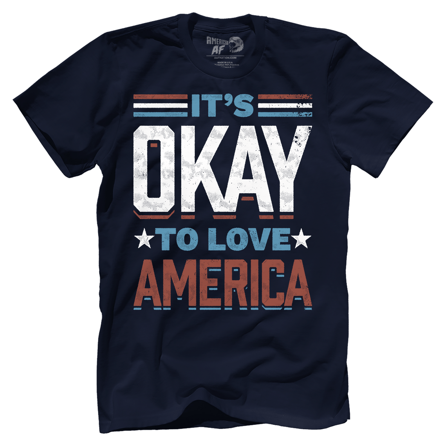 T-shirt Premium Mens Shirt / Midnight Navy / XS It's Okay To Love America