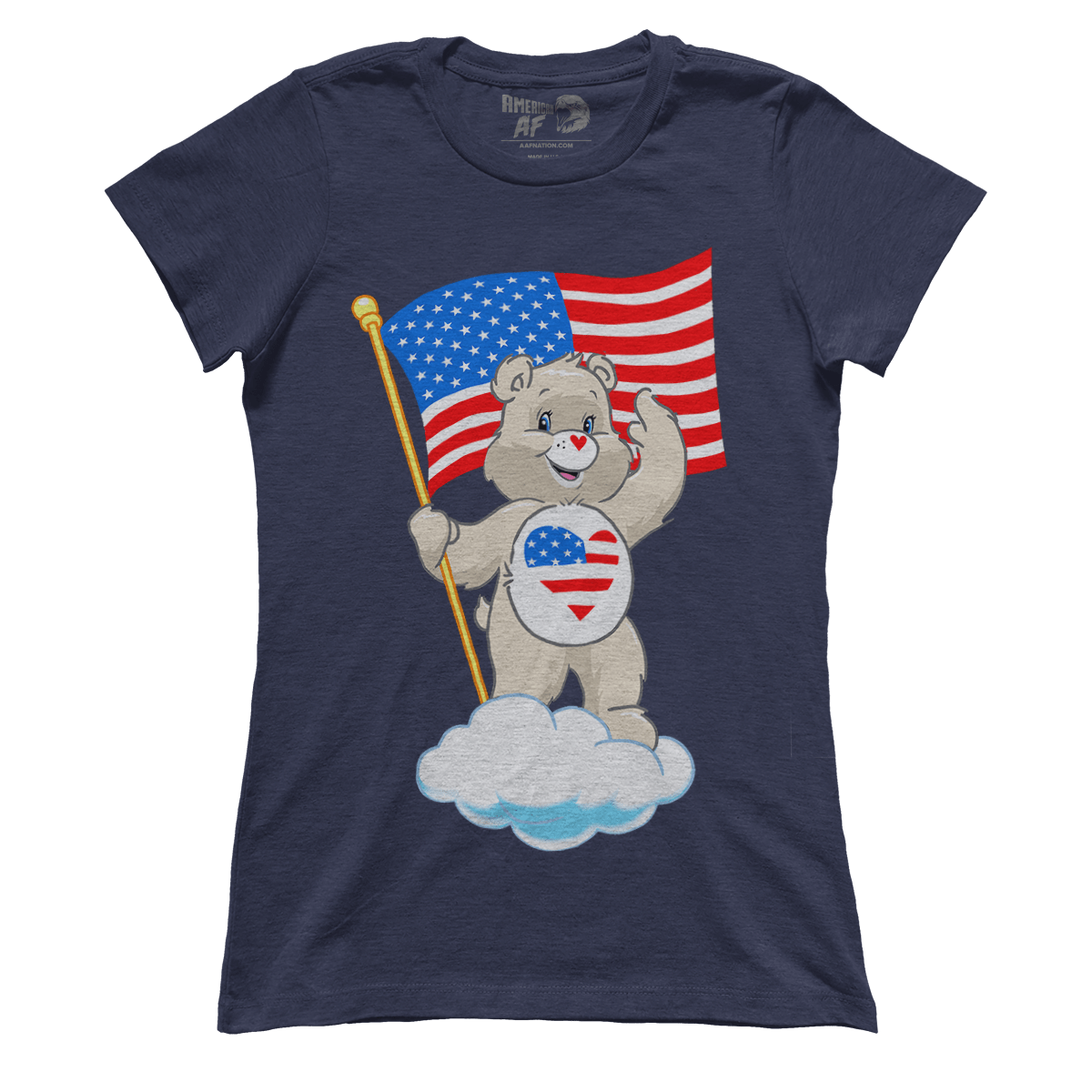 T-shirt Premium Ladies Tee / Midnight Navy / XS Patriot Bear (Ladies)