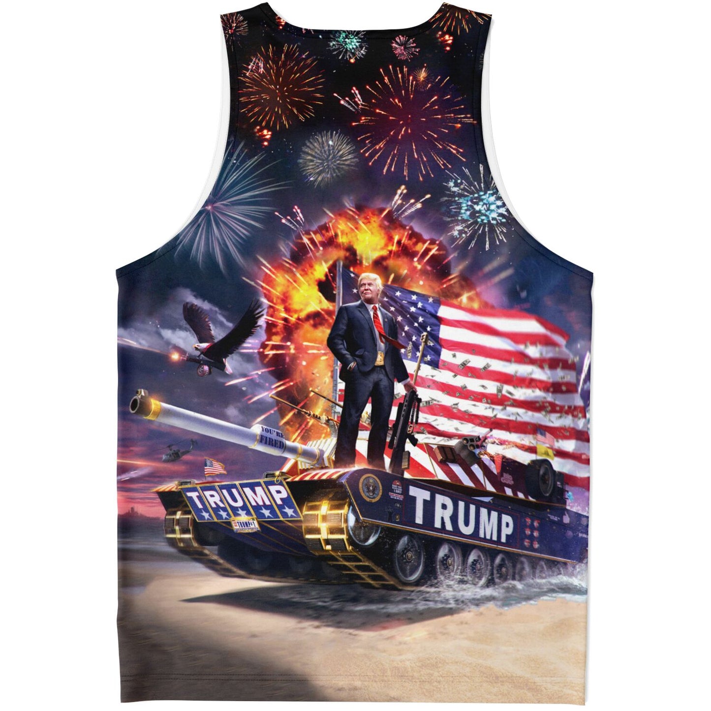 Trump Tank 2016 All Over Print Tank