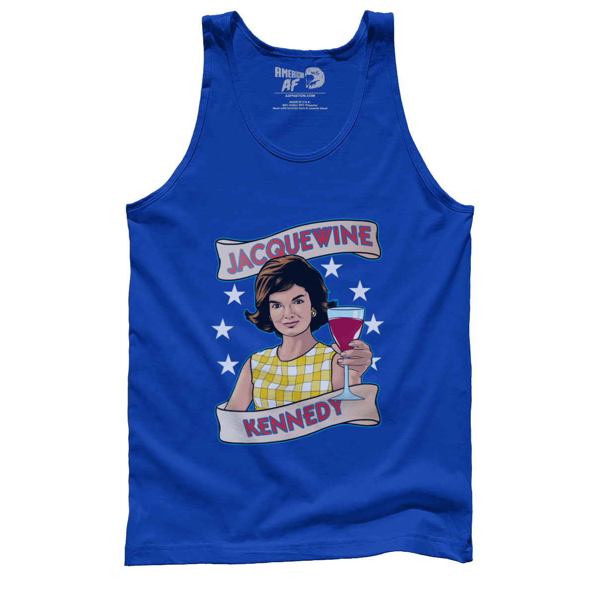 T-shirt Premium Mens Tank / True Royal / XS JacqueWine Kennedy