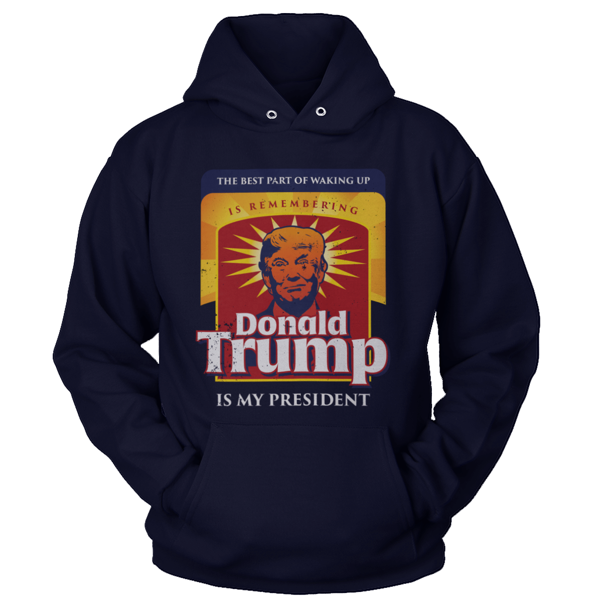 The Best Part Of Waking Up Ladies Hoodie