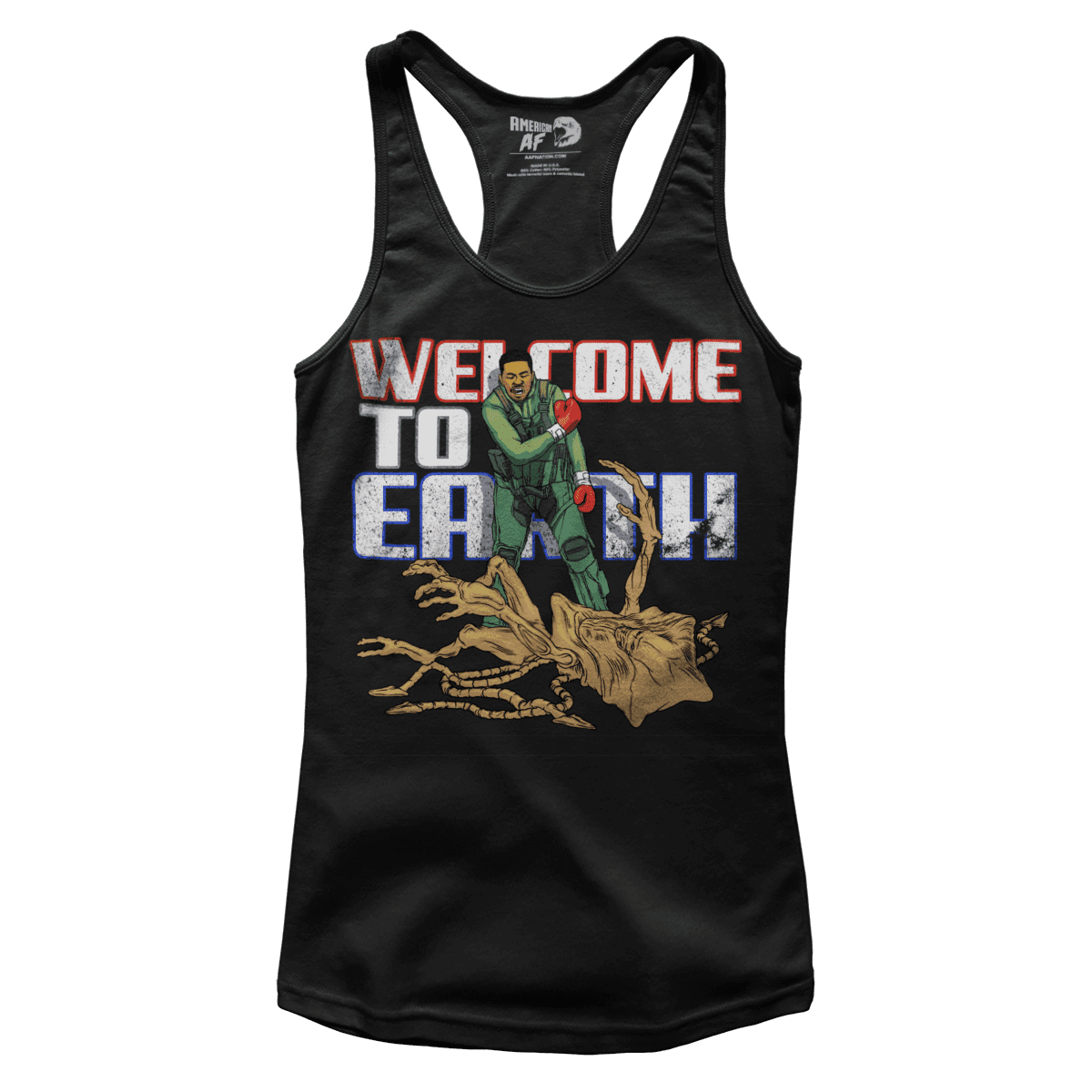 T-shirt Welcome to Earth (Ladies)