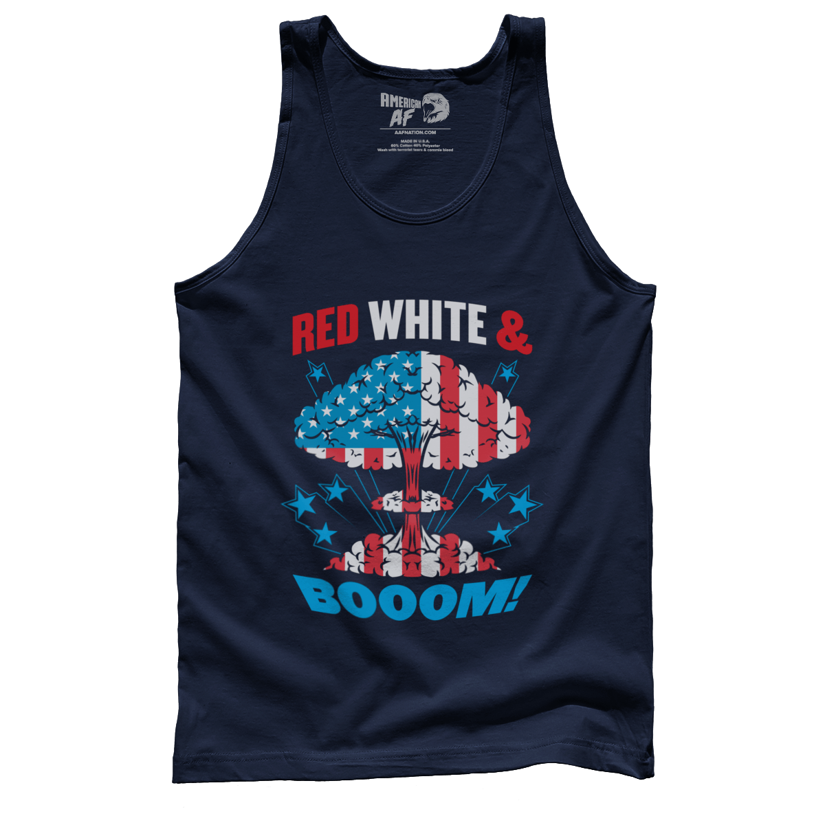 Red, White, and Boom Tank Top