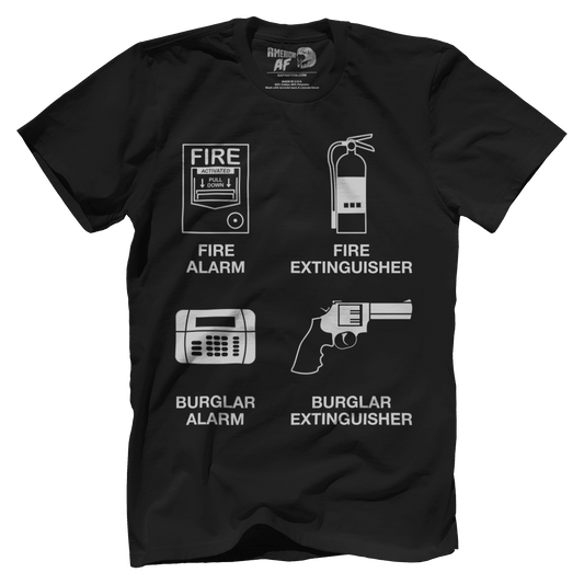 T-shirt Burglar Extinguisher