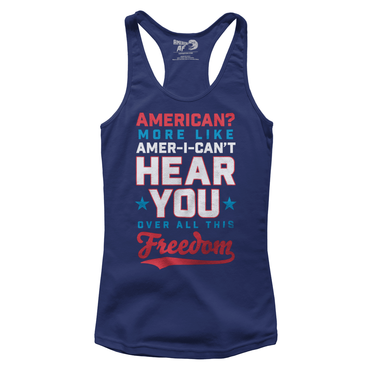 T-shirt Amer I Can't Hear You (Ladies)