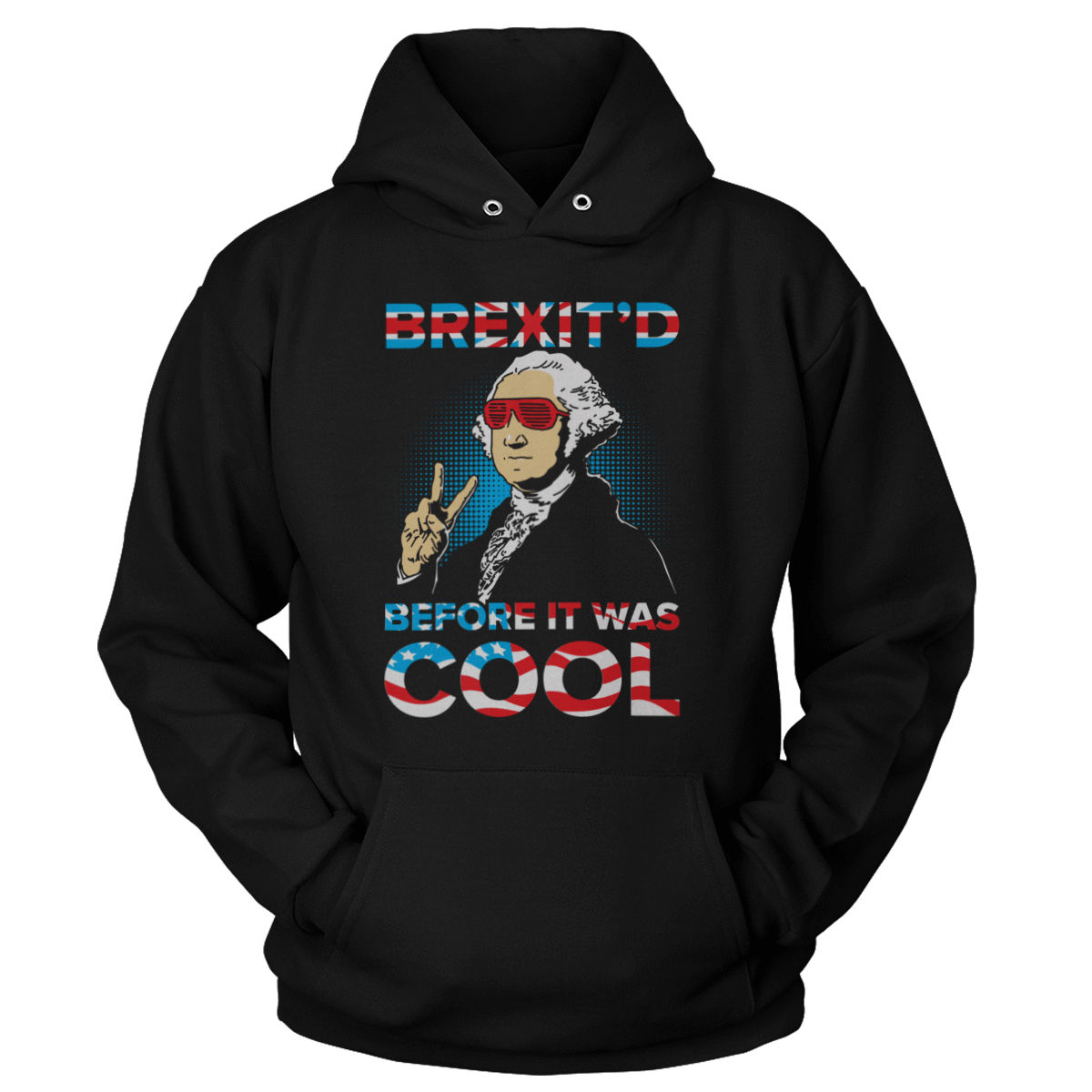 T-shirt Premium Soft Hoodie / Black / XS Brexit'd (Ladies)