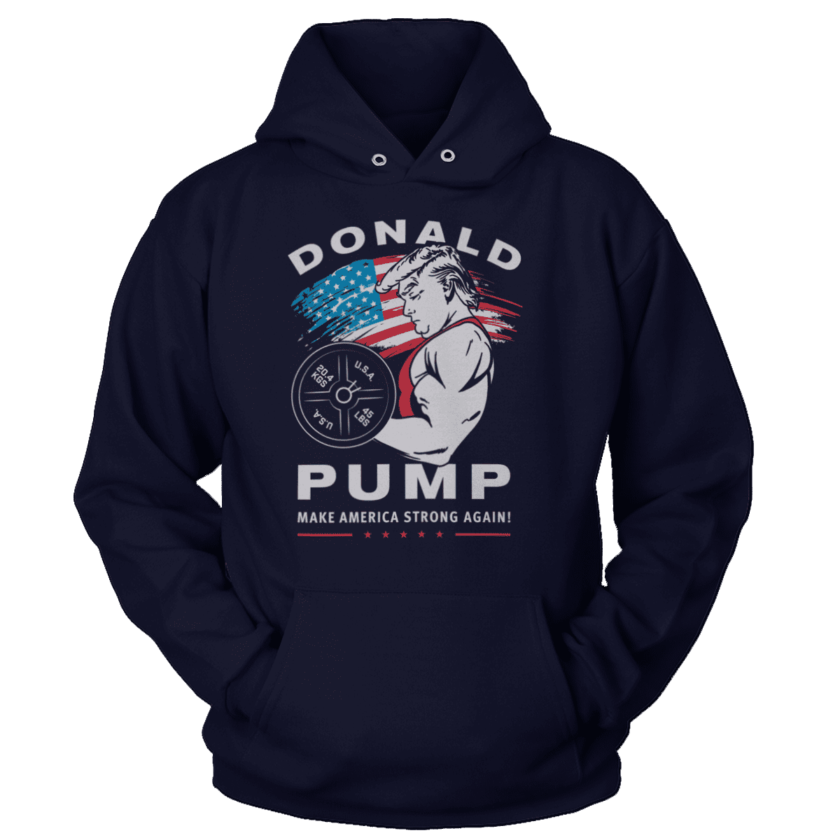 Donald Pump Ladies Hoodie