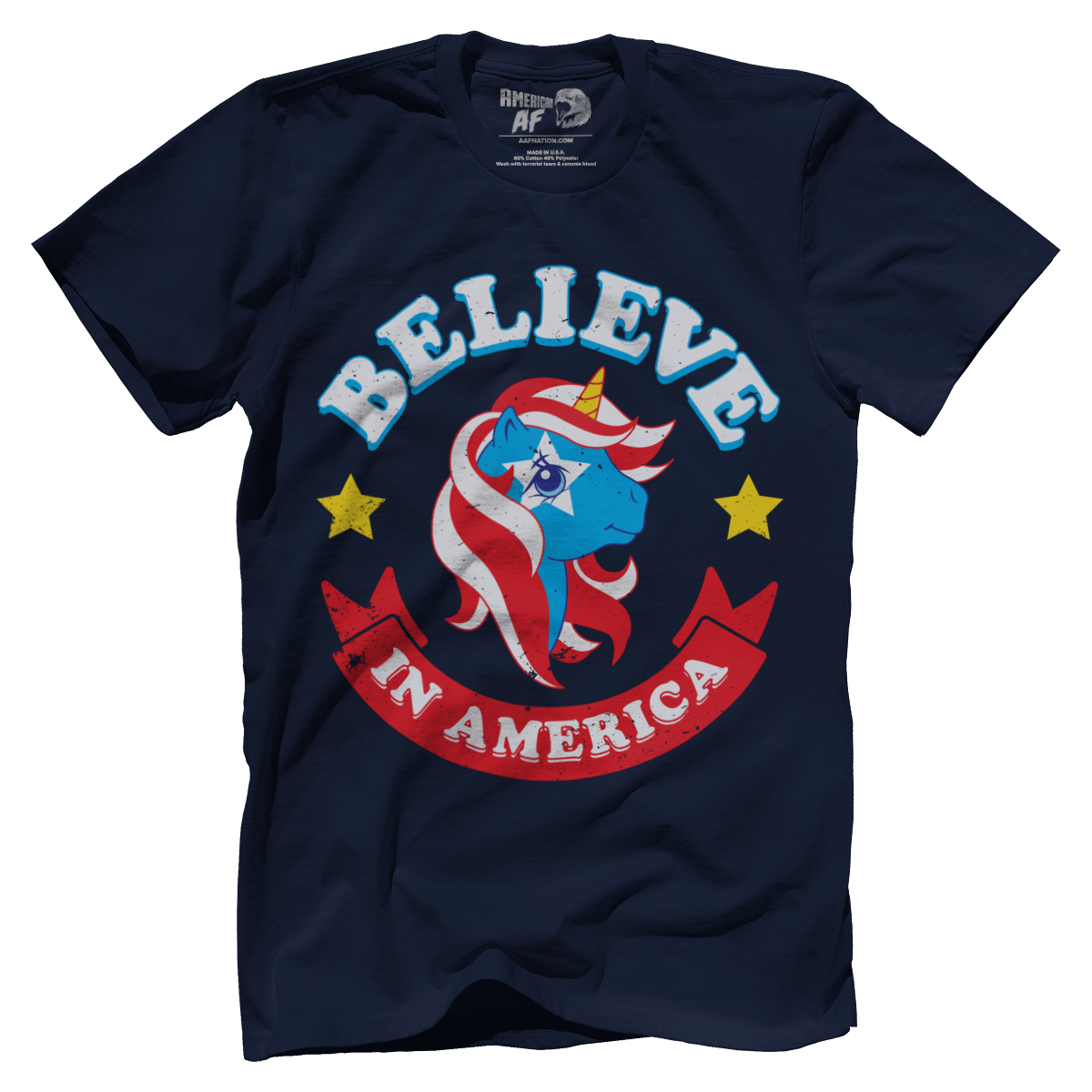 T-shirt Premium Mens Shirt / Midnight Navy / XS My Little Americorn
