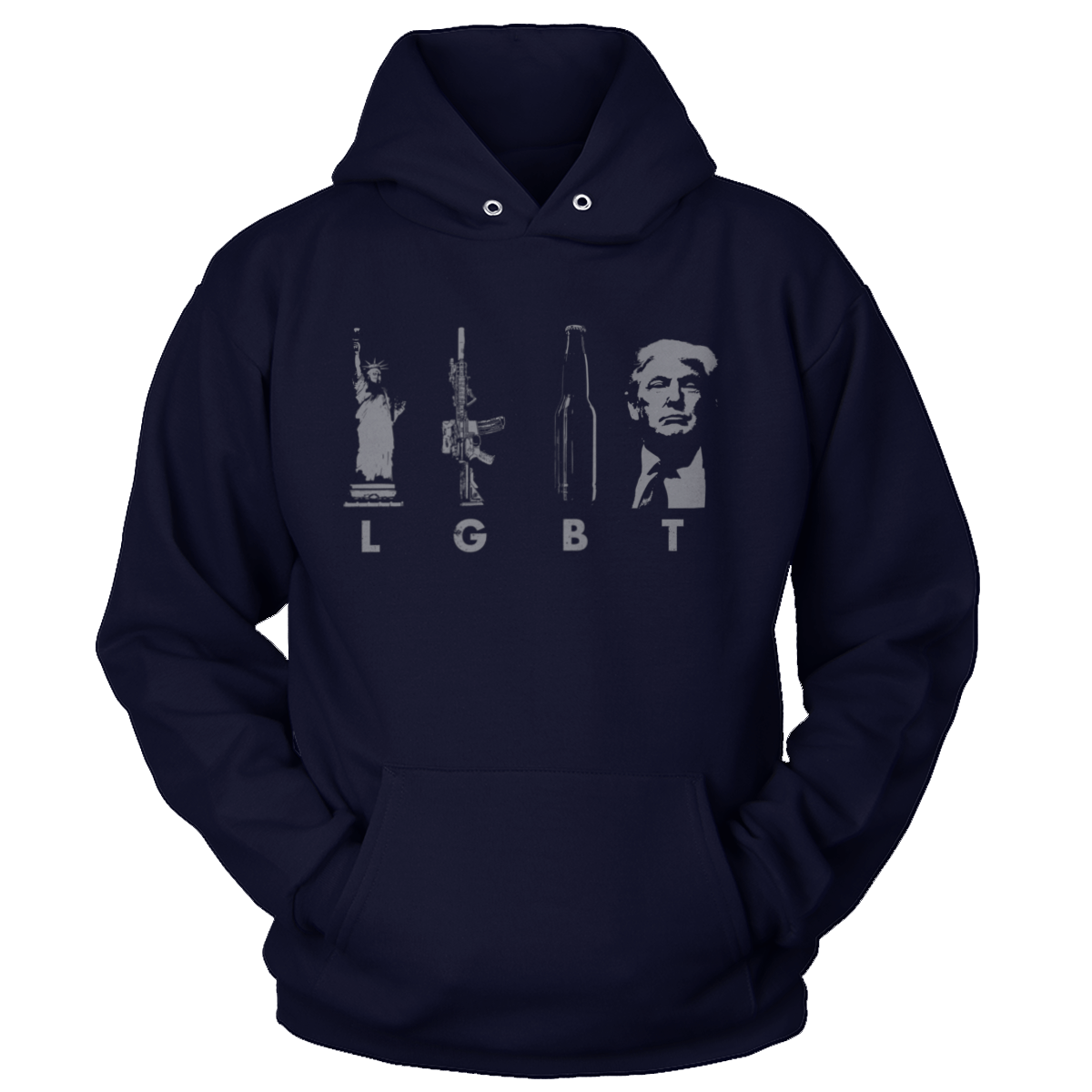 LGBT(rump) Ladies Hoodie