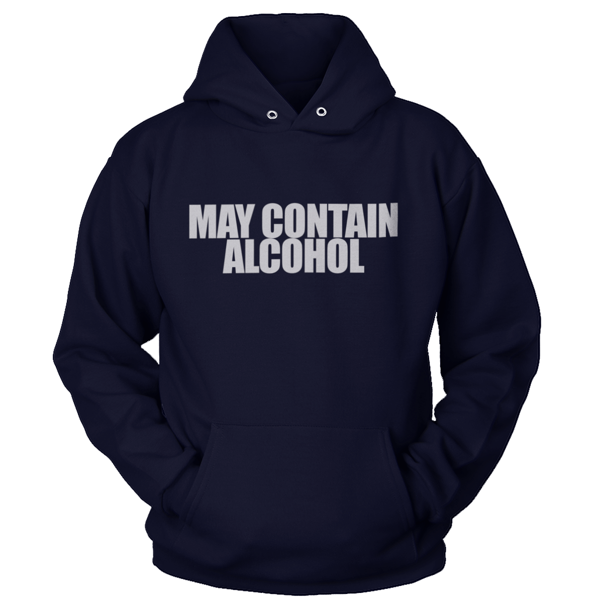 May Contain Alcohol Ladies Hoodie