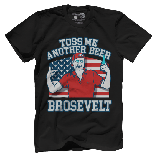 T-shirt Premium Mens Shirt / Black / XS Toss Me Another Beer Brosevelt