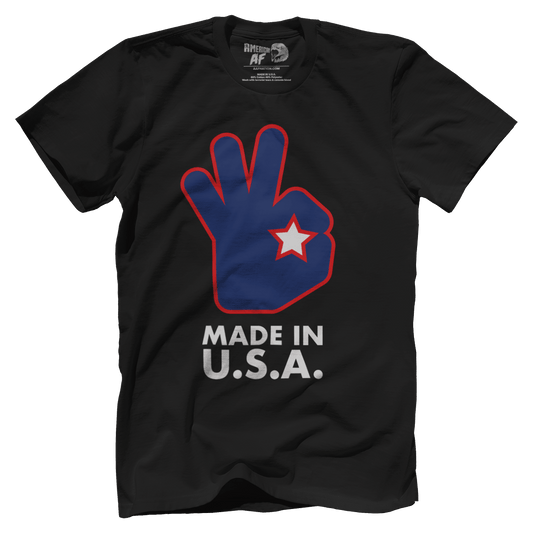 Apparel Premium Mens Shirt / Black / XS Made in USA