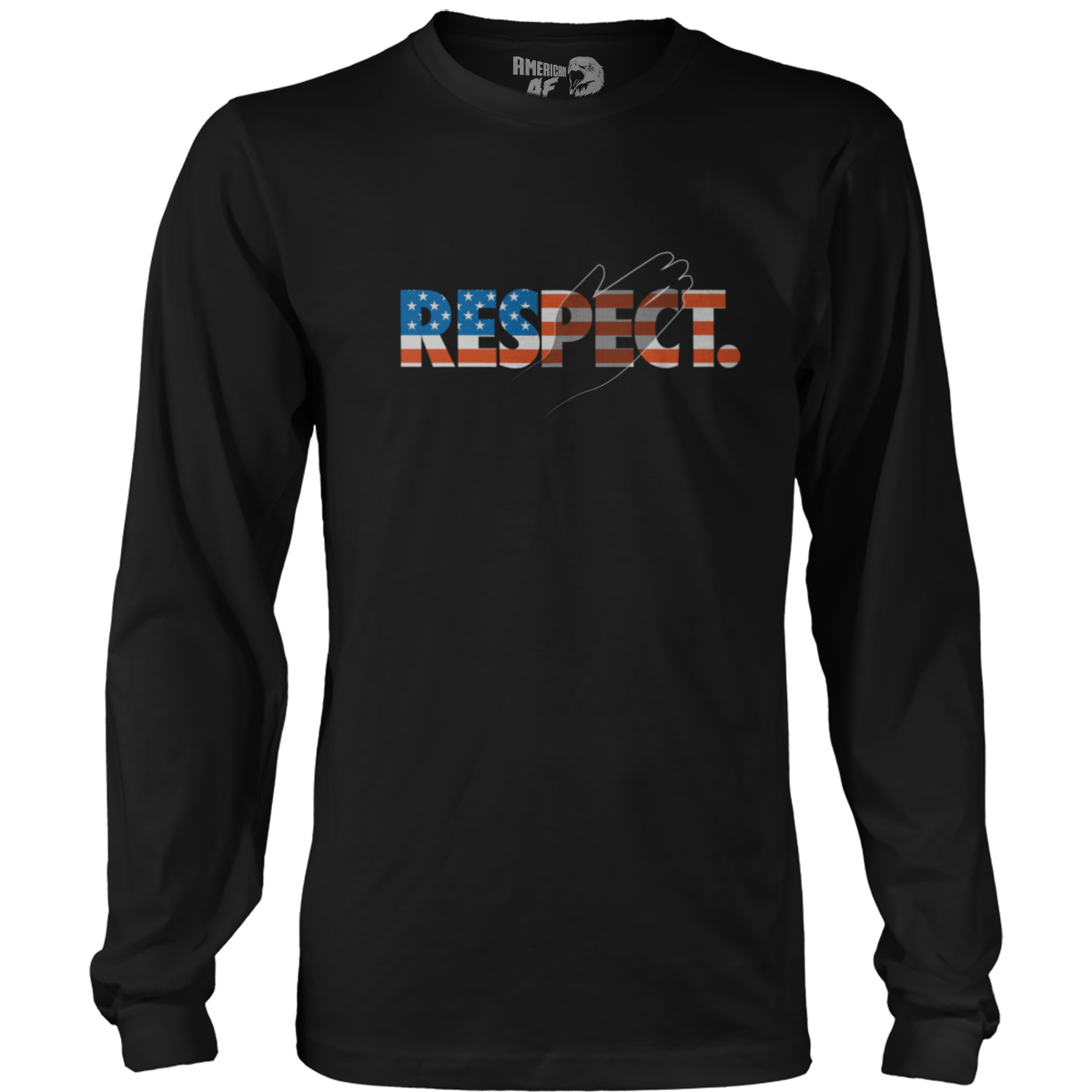 Apparel Mens Long Sleeve / Black / S Respect