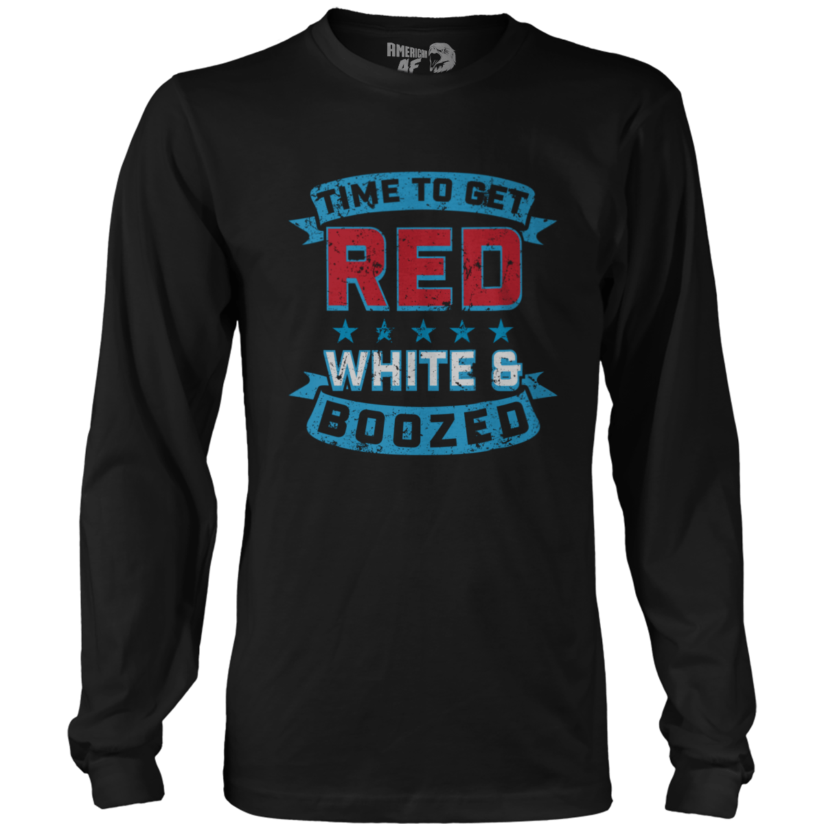 Apparel Red White and Boozed