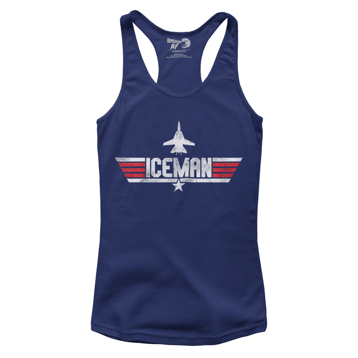 T-shirt Premium Ladies Racerback Tank / Midnight Navy / XS Iceman (Ladies)