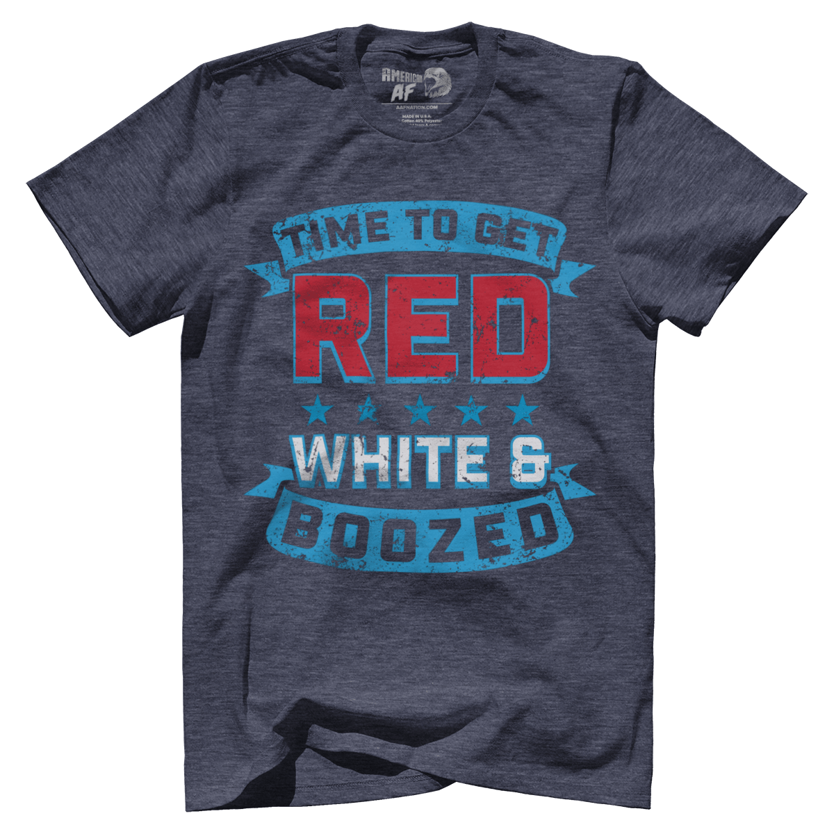 Apparel Red White and Boozed
