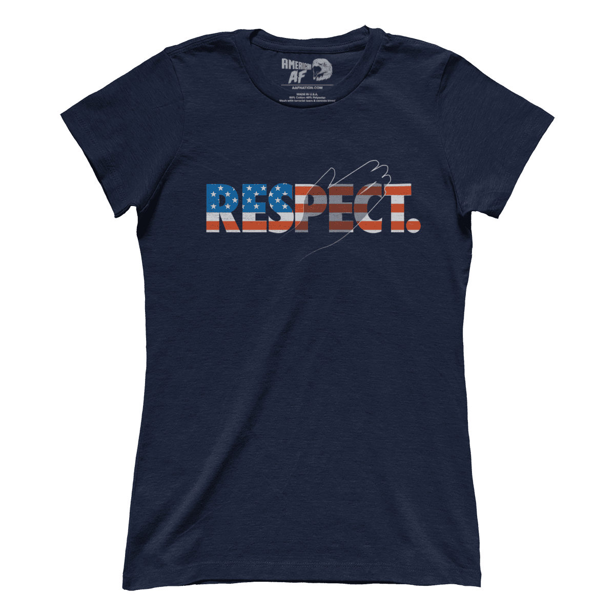 Apparel Premium Ladies Tee / Midnight Navy / XS Respect (Ladies)