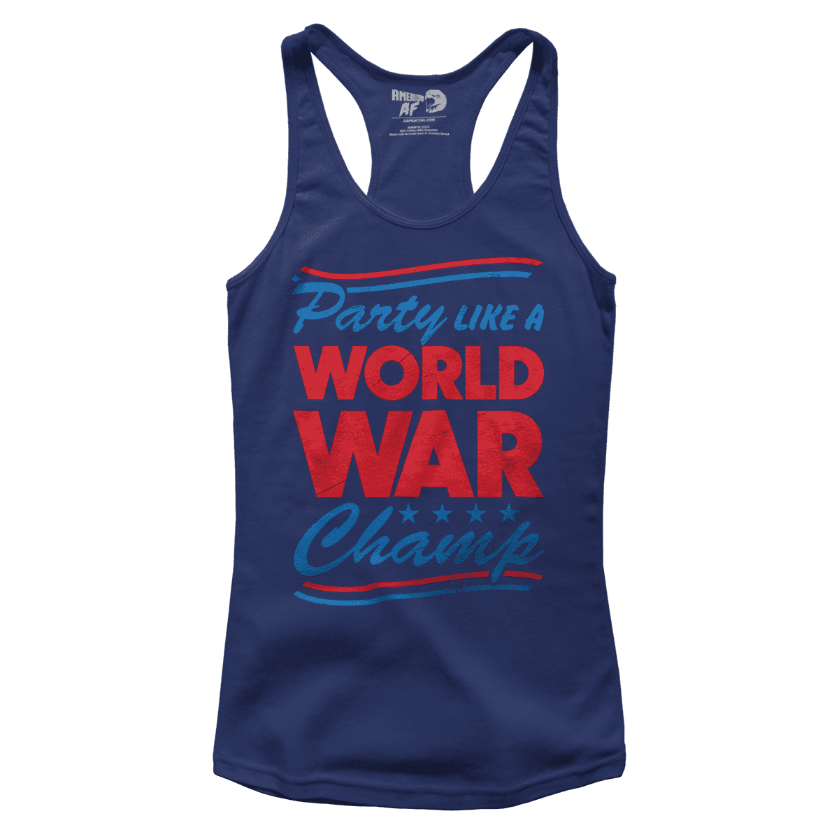 T-shirt Party Like A World War Champ (Ladies)