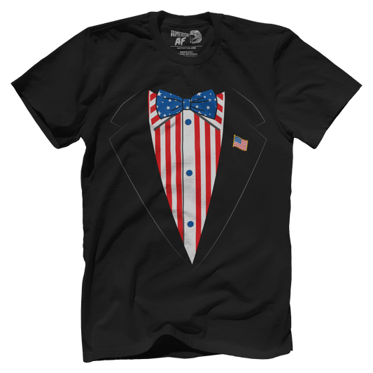 T-shirt Premium Mens Shirt / Black / XS Merican Tuxedo