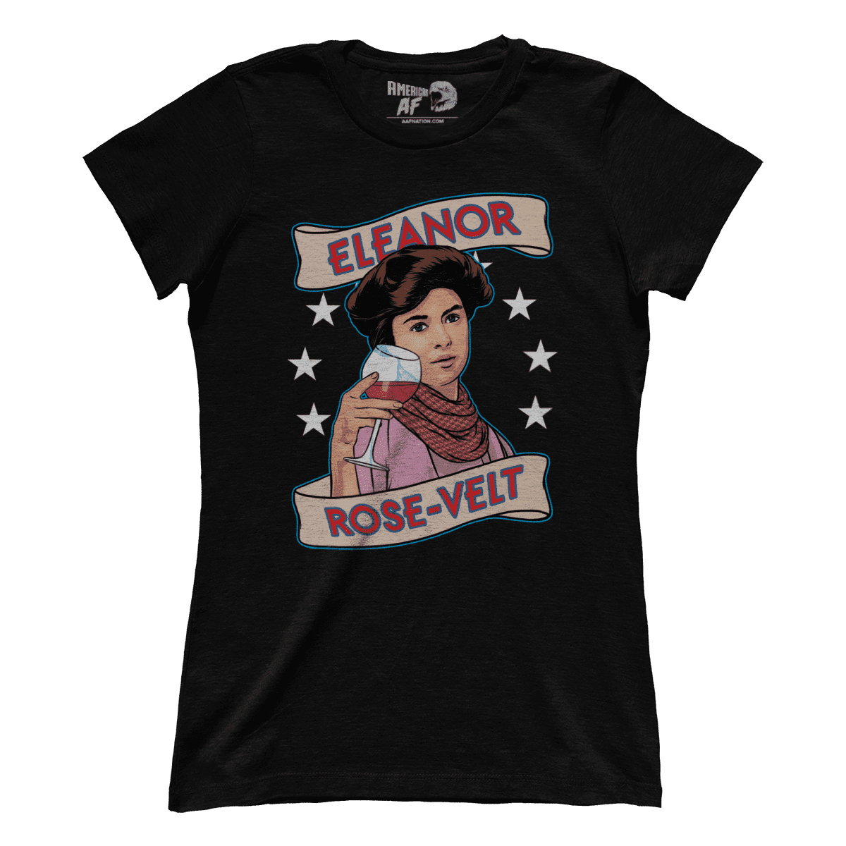 T-shirt Eleanor Rose-velt (Ladies)