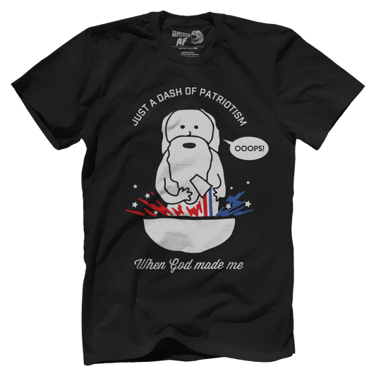 T-shirt Premium Mens Shirt / Black / XS Just a Dash of Patriotism