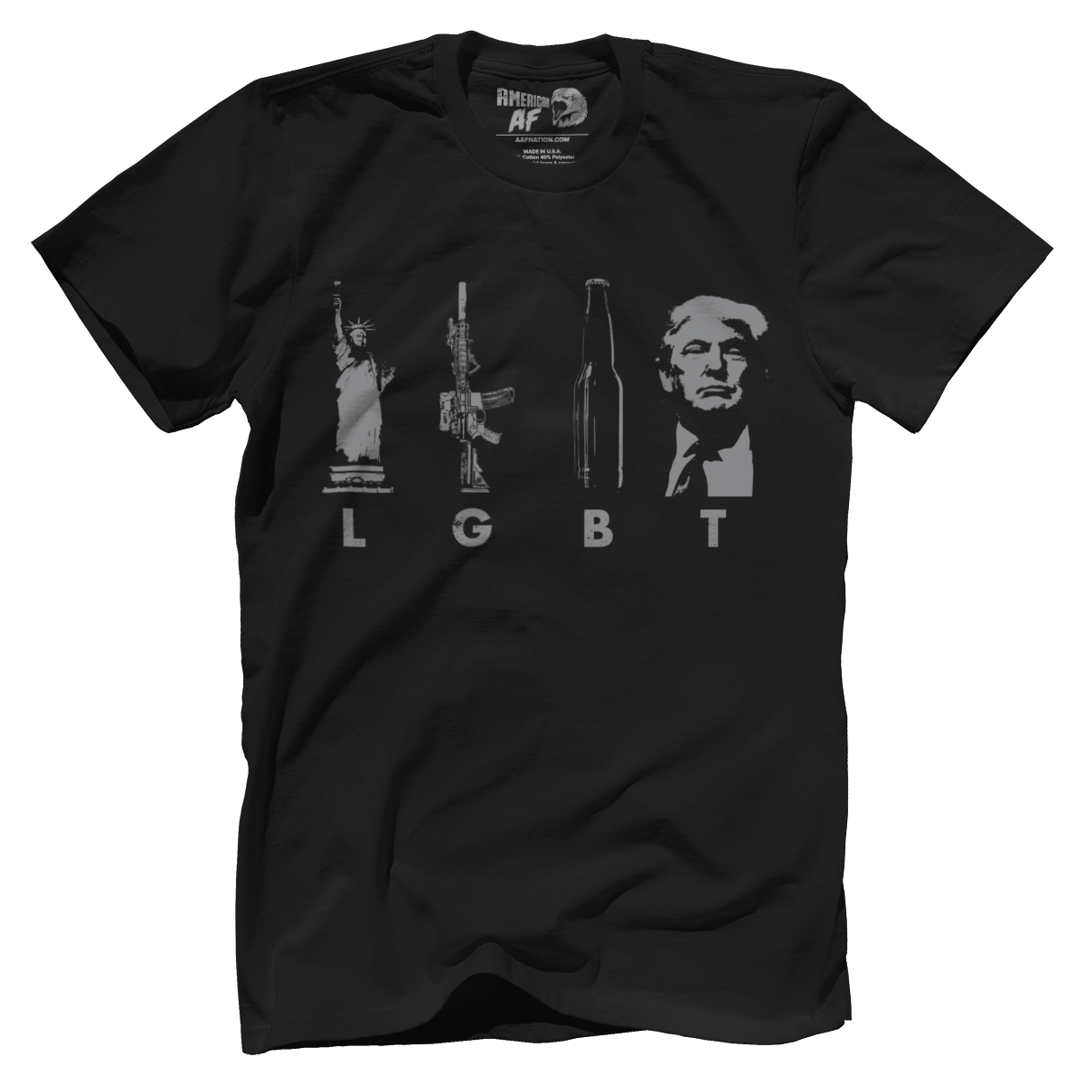 T-shirt Premium Mens Shirt / Black / XS LGBT(rump)