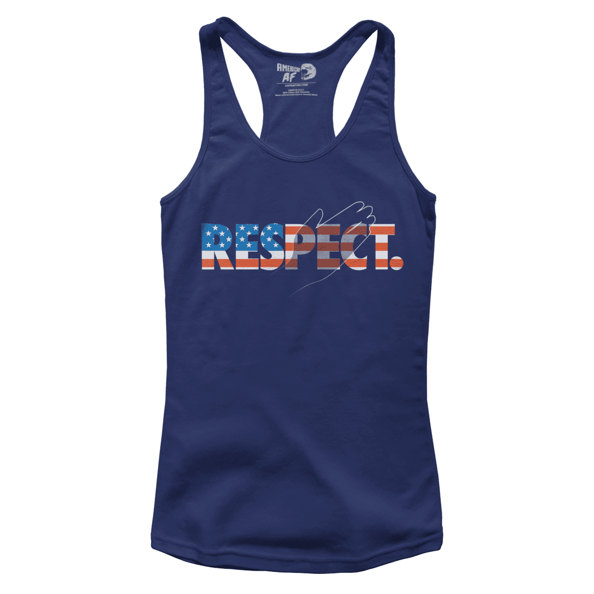 Apparel Premium Ladies Racerback Tank / Midnight Navy / XS Respect (Ladies)