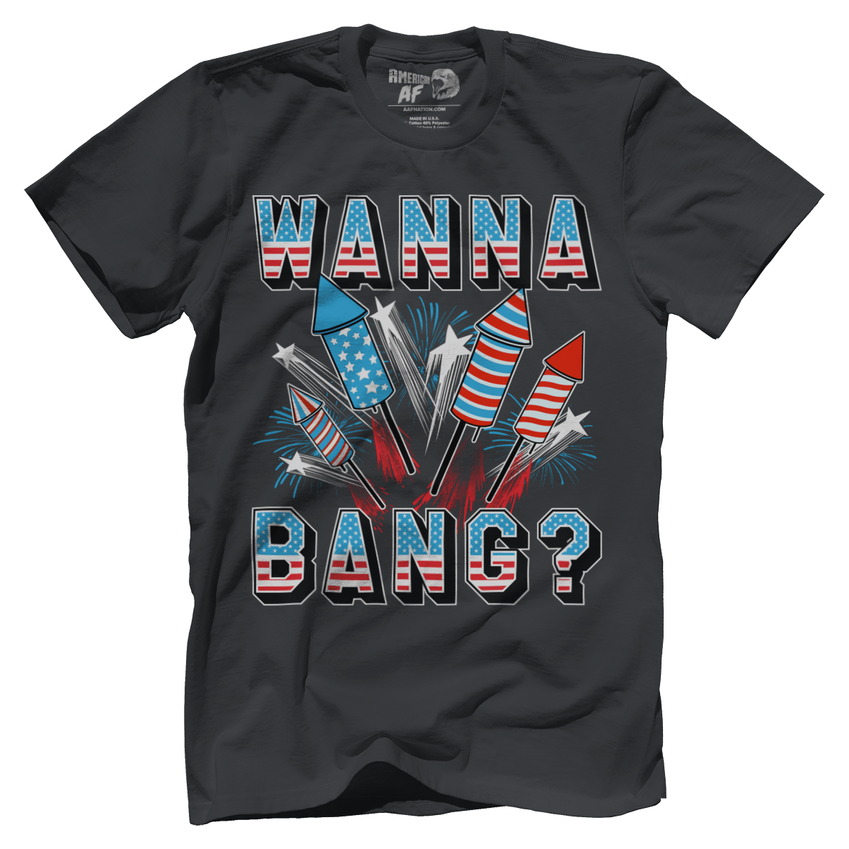 Apparel Premium Mens Shirt / Heavy Metal / XS Wanna Bang?