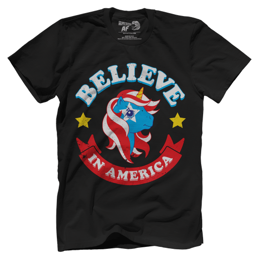 T-shirt Premium Mens Shirt / Black / XS My Little Americorn