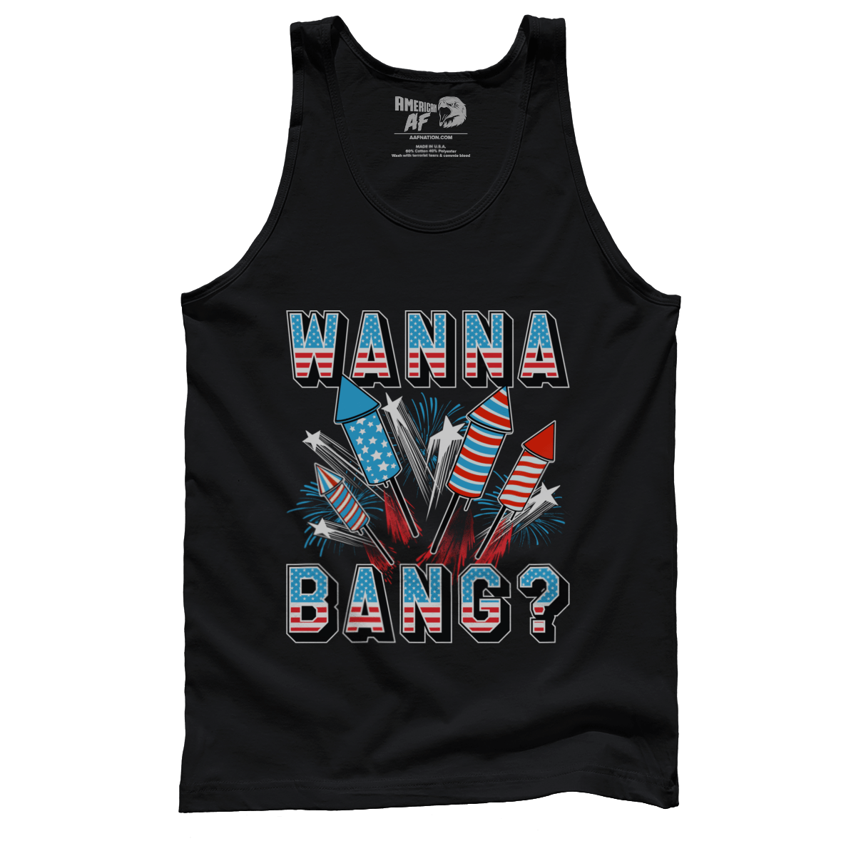 Apparel Premium Mens Tank / Black / XS Wanna Bang?